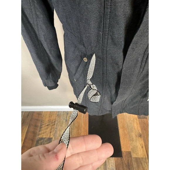 Cabi Women’s Jacket Cotton Lightweight Charcoal Gray X Small - Picture 4 of 12